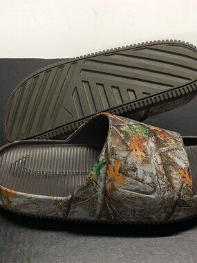 Nike Calm Slide Sandals Realtree Camo Edge Baroque Men's 13 Wmn's 14 IB2885 200